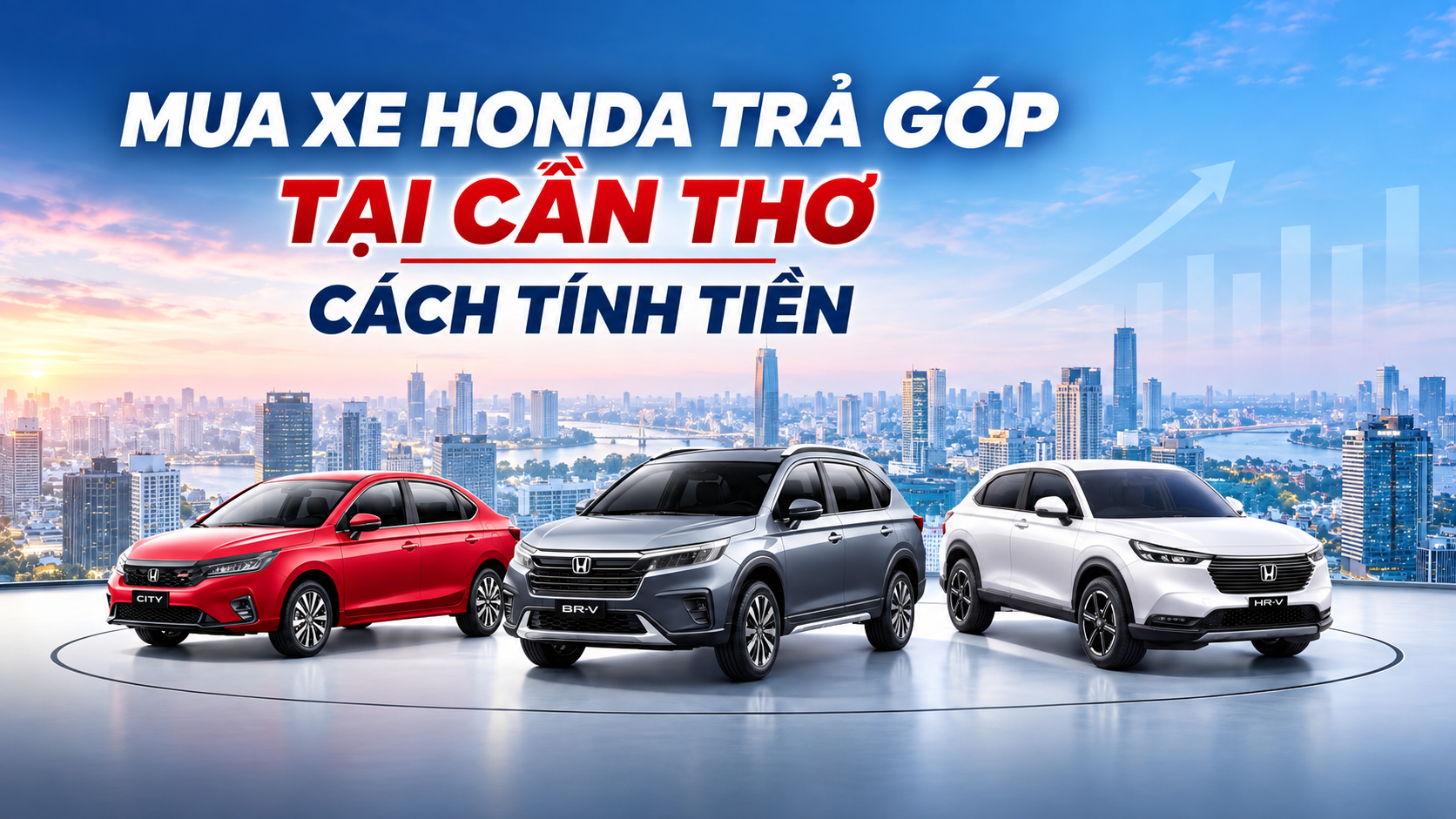 Mua xe Honda trả góp tại Cần Thơ Cách tính tiền